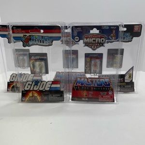 World's Smallest Set Of 5 G.I. Joe , Masters Of The Uni, Transformers